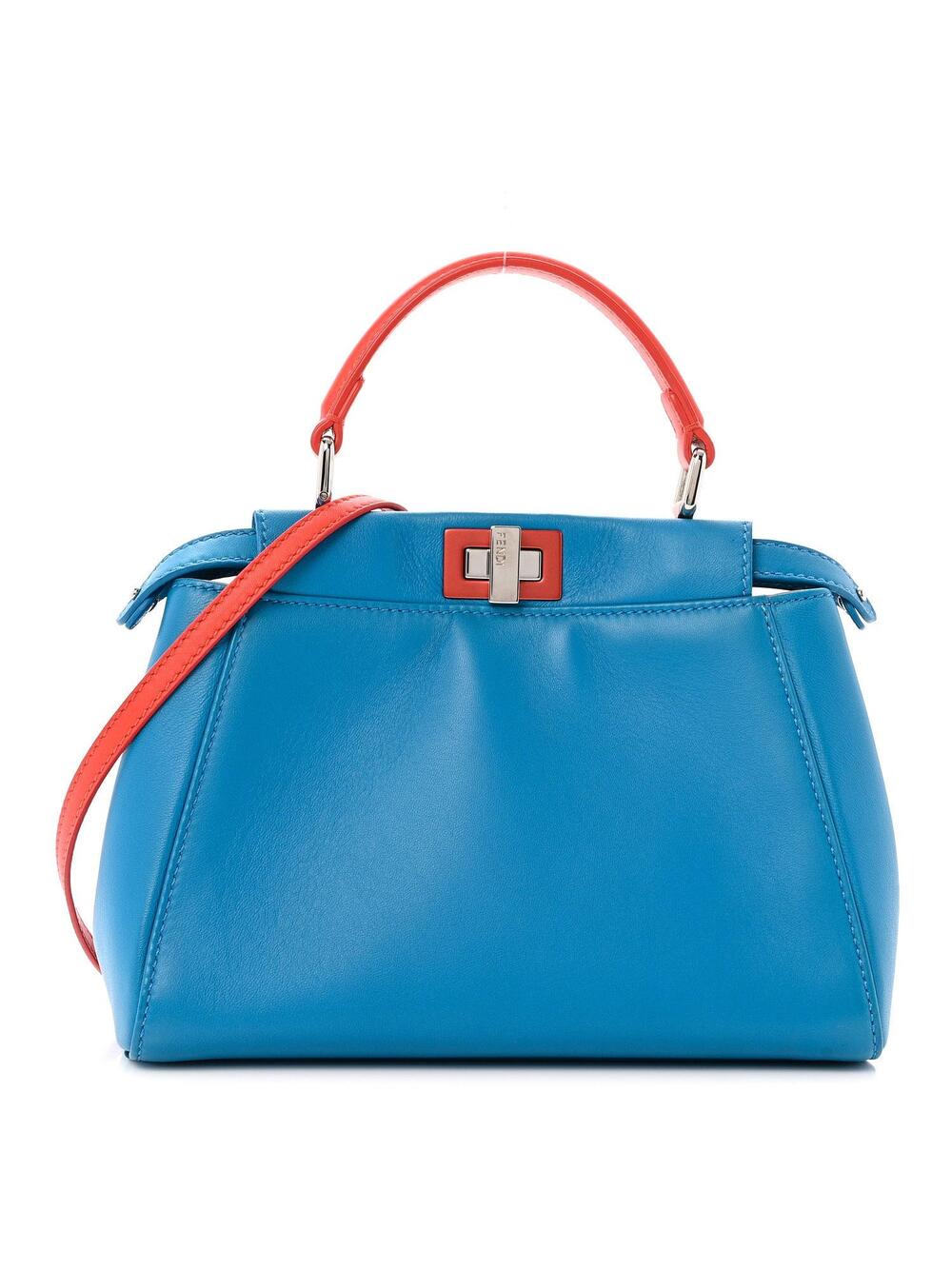 Fendi Nappa Colorblock Mini Peekaboo #351211F19B